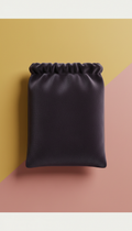 Midnight Slate Velvet Bag